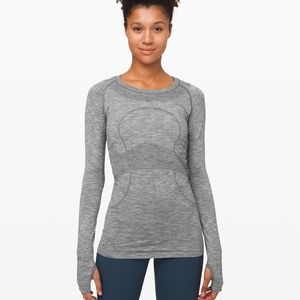 Lululemon Swift Tech Long Sleeve size 10 Grey